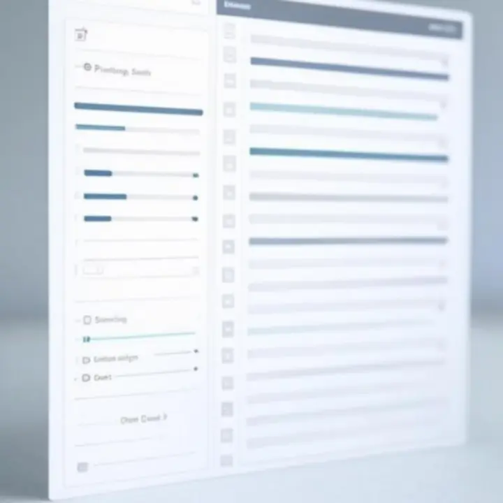 Podgląd interfejsu filtrowania produktów w sklepie RuraFix