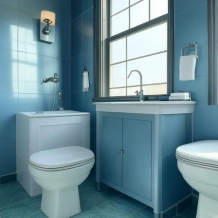 Nowoczesna, elegancka łazienka z armaturą w stylu RuraFix