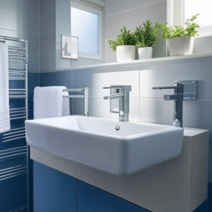 Nowoczesna łazienka prezentująca najnowsze trendy remontowe w Polsce